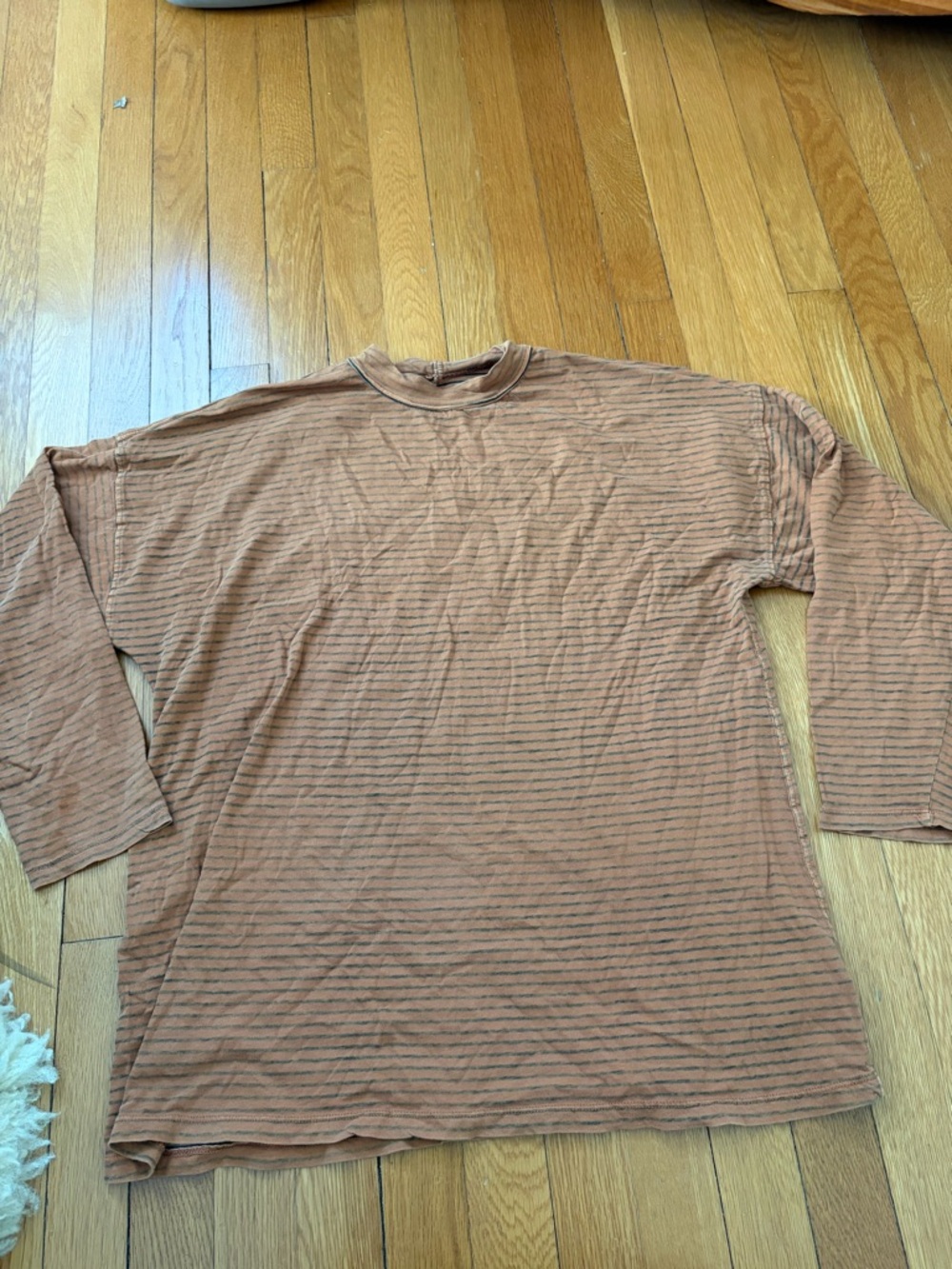Free People Mock Collar Long Sleeve Size S